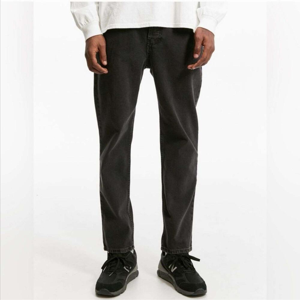 BDG Urban Outfitters Mens Black Dad Fit 5 Pocket Jeans Size 29x30